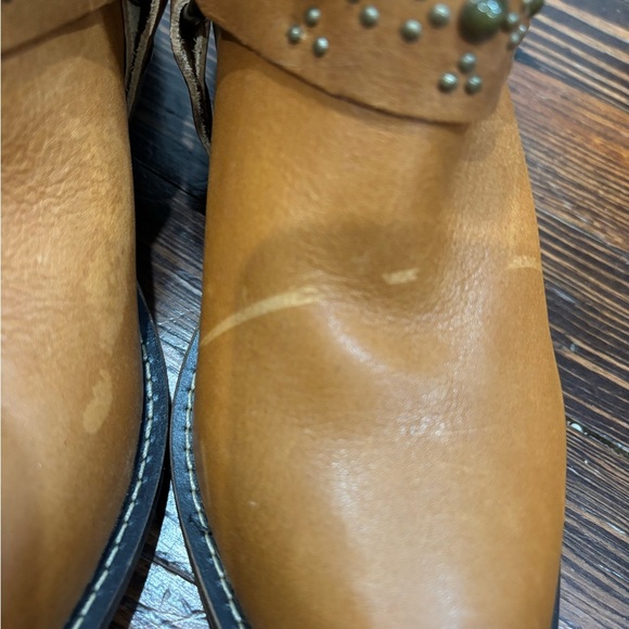 Dingo Women’s Silverada Western Camel Bootie Round Toe Sz 8m NWT - Picture 16 of 16